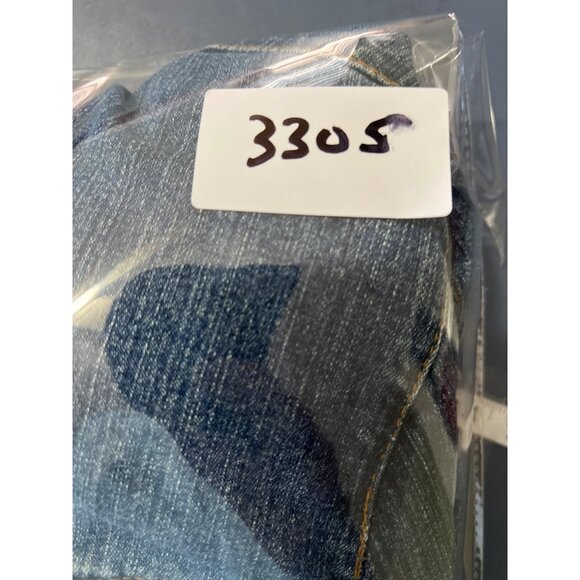 Bay Womens Denim Jacket 1X Stretch Blue Western Cowgirl Rodeo - Picture 9 of 9